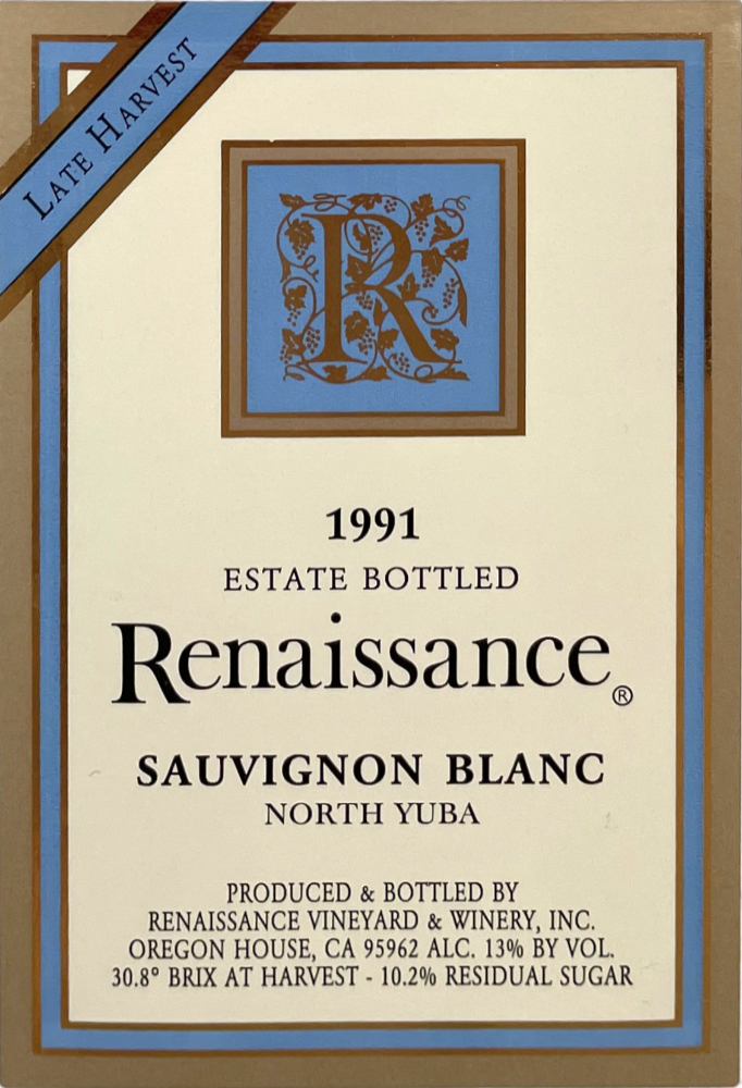 Product Image for 1991 Sauvignon Blanc Late Harvest 750 ml